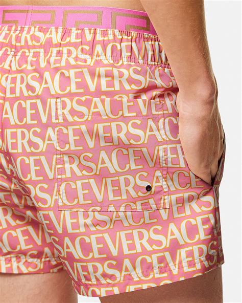 versace swimming trunks sale|men's Versace swim shorts.